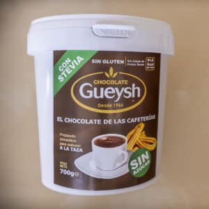 Chocolate Gueysh a la taza sin azúcar con stevia 700 g.